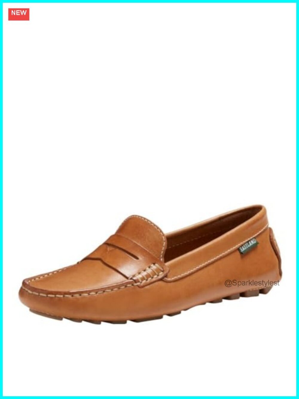 Leather Upper Loafers Slip-On Driving Shoes Cushioned Pull-On